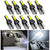 10pcs T10 Led W5W Car Interior LED Bulb For Opel Astra J G Agila Zafira A B Corsa D Insignia Admiral Ascona Sintra Mokka Meriva