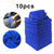 10 PCS Microfiber Car Cleaning Towel Automobile Motorcycle Washing Glass Household Cleaning Small Towel
